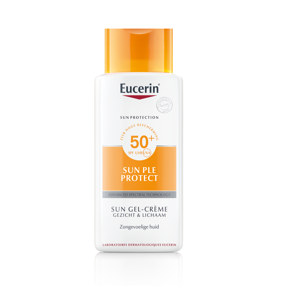 Eucerin Sun PLE Protect Sun Gel-Crème Gezicht en Lichaam SPF50 150ml